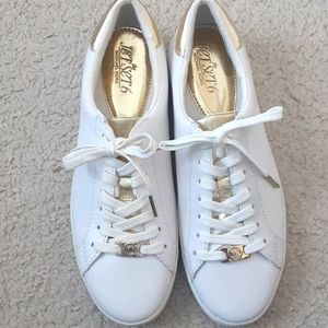 Leather low top sneakers Michael Kors